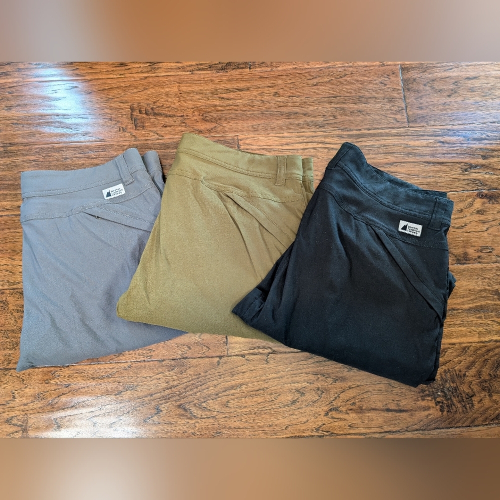 MEC Women's Bundle of 3 Terrena Stretch Pants Size 14 Regular